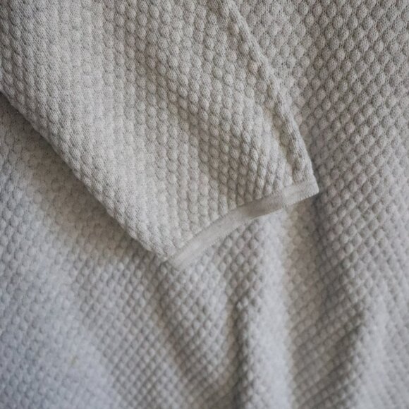 Kaffe Women Grey Sz S Edel Knit Lightweight Crewneck 3/4 Sleeve Pullover Sweater - Picture 6 of 10